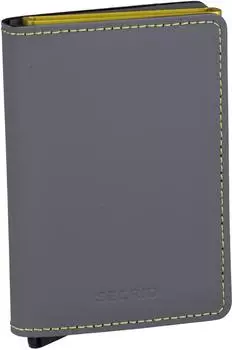 Secrid Slimwallet Matte grey/lime