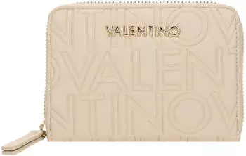 Valentino Bags Pansy Zip Around Wallet (VPS8PG137) ecru