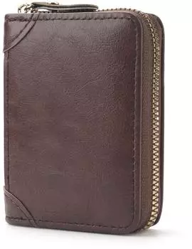 FACATH Credit Card Wallet (kkabo-06) a-brown