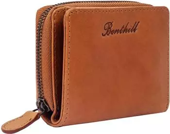 Benthill Ladies Leather Wallet 11 x 9 x 2,5 cm brown