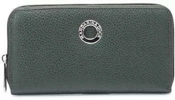 Mandarina Duck Mellow Leather Zip Around Wallet L (P10FZP61) pine green