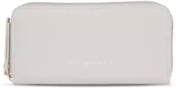 Bugatti Ella Zip Around Wallet (496631S) beige saffiano