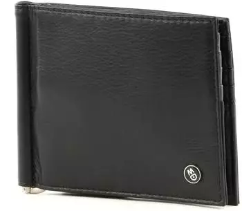 Mandarina Duck Downtown Money Clip Wallet (P10JRP06) black