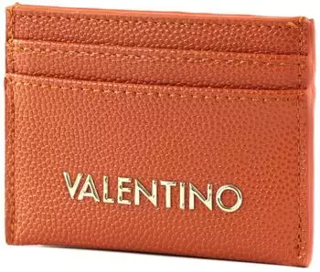 Valentino Bags Divina Credit Card Case (VPS1R421G) arancio