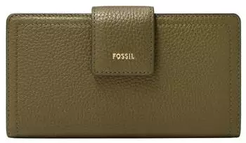 Fossil Logan RFID Tab Clutch (SL7830) desert olive