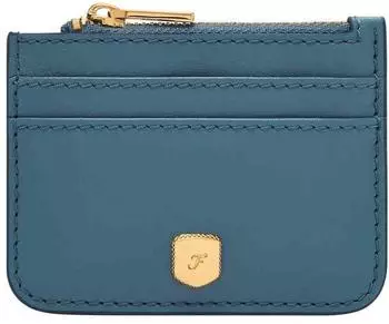 Fossil Lennox Zip Card Case (SL10078) drizzle