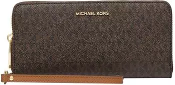 Michael Kors Travel Continental Wallet (32F1GJ6E7B) brown