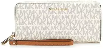 Michael Kors Travel Continental Wallet (32F1GJ6E7B) vanilla