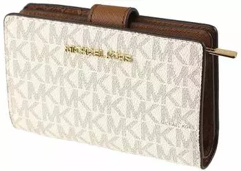 Michael Kors Jet Set Travel Wallet (35F8GTVF2B) vanilla