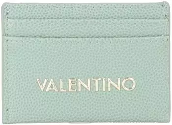 Valentino Bags Divina Credit Card Case (VPS1R421G) salvia