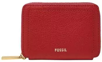 Fossil Logan Zip Around Card Case (SL10045) garnet