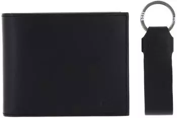 Hugo Boss Gift Set Trifold Wallet & Keyring (50559392) black