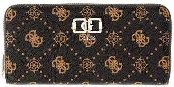 Guess Emelie Logo SLG (SWGP9928146) espresso logo2