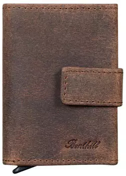 Benthill Smart Wallet Slim RFID 13 x 9,5 x 1,5 cm dark brown