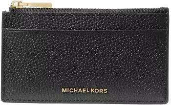 Michael Kors Jet Set Credit Card Wallet (32F5GJ6D8L) black