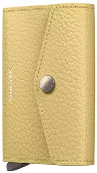 Secrid Envelope Wallet Pebble butter yellow