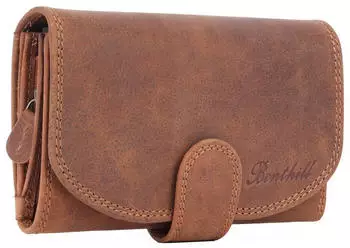 Benthill Ladies Leather Wallet RFID 16 x 9,5 x 3 cm brown