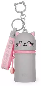 Legami M&uuml;nztasche mit Schl&uuml;sselanh&auml;nger Kitty