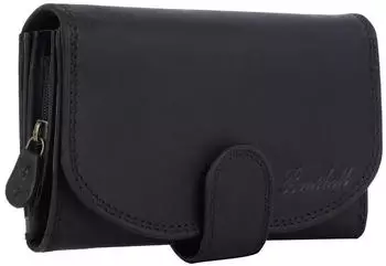 Benthill Ladies Leather Wallet RFID 16 x 9,5 x 3 cm black