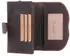 Benthill Ladies Leather Wallet RFID 16 x 9,5 x 3 cm dark brown