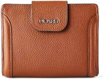 Picard Highlands 1 Geldb&ouml;rse Leder, RFID-Schutz, braun, 12cm