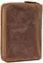 Greenburry Hecht Damen Portemonnaie Leder, cognac (821A-FC-25)