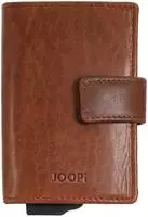 Joop! cerratano Kreditkartenetui RFID Schutz Leder 7 cm braun