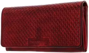 Bruno Banani Wichita Wallet With Flap Quer, Echtleder, rot, Damen (020470)