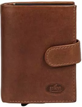 pik&eacute; Geldb&ouml;rse Leder, braun, Damen (022085)