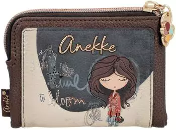 Anekke Tulip RFID Wallet S, Damen, beige/braun/grau (43709-910)