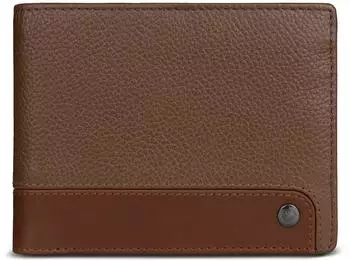 Bugatti Due Geldbörse Leder, RFID-Schutz, braun (11.5 cm)