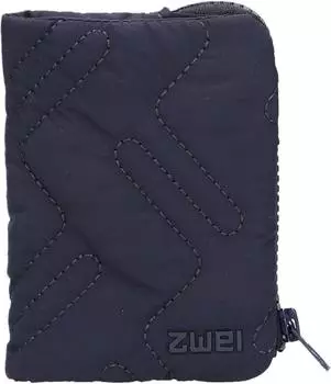 Zwei Cleo Damen Geldb&ouml;rse, gesteppt, blau (CLW5BLU)