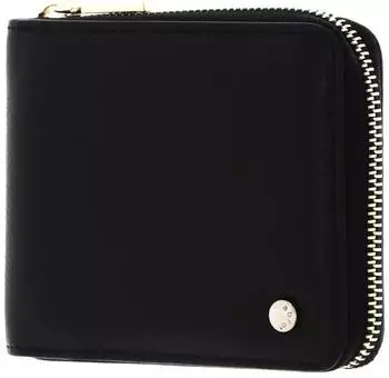 Abro Dalia Geldbörse Leder schwarz/gold (029855-46/10)