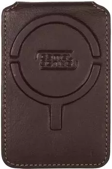 Camel Active Hill Magnetic Flip Wallet Herren, dunkelbraun, Leder (64700150-0)