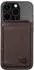 Camel Active Hill Magnetic Flip Wallet Herren, dunkelbraun, Leder (64700150-0)