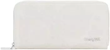 Desigual Mone Dejavu Fiona Long Wallet, geflochten, creme (25SAYP13)