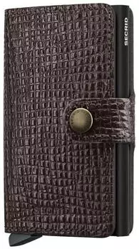Secrid Miniwallet Palmellato brown