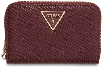 Guess Laurel II Medium Zip Around Wallet bordeaux
