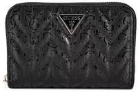Guess Stacey SLG Medium Zip - Geldb&ouml;rse 4cc 14 cm (black) - Schwarz