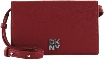 DKNY Etta Crossbody Wallet, bright red