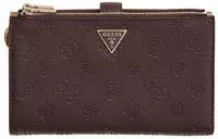Guess Geldb&ouml;rse SLG Double Zip Organizer braun