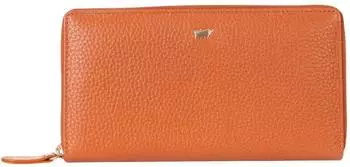 Braun B&uuml;ffel ASTI RV-Geldb&ouml;rse Leder 18 Kartenf&auml;cher orange Damen