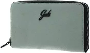 GabsBags GMONEY17 Bull Black Wallet Geldb&ouml;rse, Kalbsleder, gr&uuml;ngrau (G000140ND X2428 C3038)