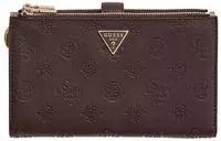 Guess Geldb&ouml;rse SLG Double Zip Organizer braun
