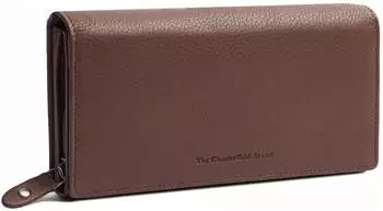 The Chesterfield Brand Valetta Geldb&ouml;rse Leder, RFID-Schutz, dark taupe (C08.062640)