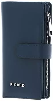Picard Bingo Wallet Deep Ocean, Rindsleder, petrol (7930 342 3A1)