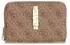 Guess Yvonne Medium Zip Around Wallet, Latte Logo (SLG)
