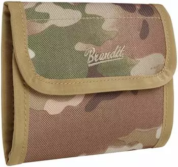 Brandit Brieftasche Five, Tactical Camo, faltbar mit M&uuml;nzfach (8067-161)