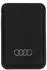 Audi MagSafe Kartenetui Kunstleder schwarz (AU-MSCH-Q3/D1-BK)