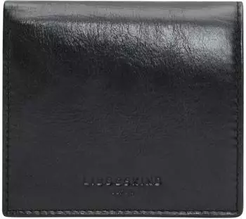 Liebeskind Ane S Portemonnaie crinkled Rindsleder, schwarz